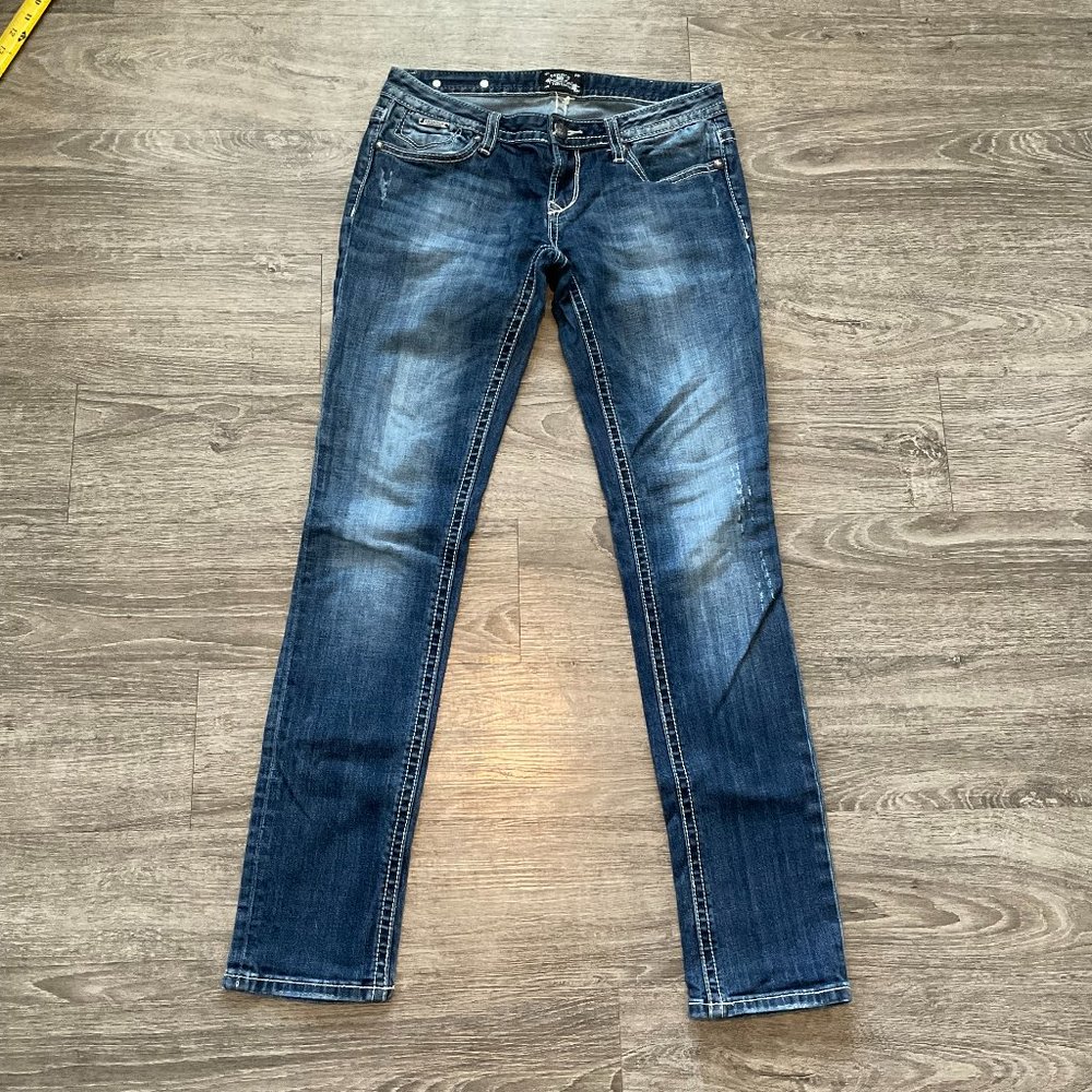 ReRock for Express Jeans Skinny Distressed Denim Women’s Size 4R